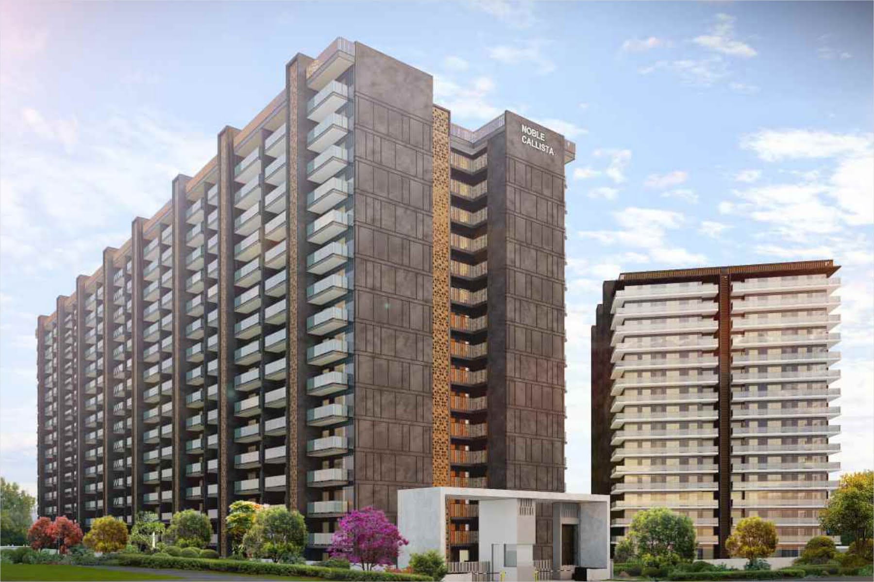 3+1, 4+1 & 5+1 BHK Flats in Mohali with Price, Possession | Noble Callista Mohali