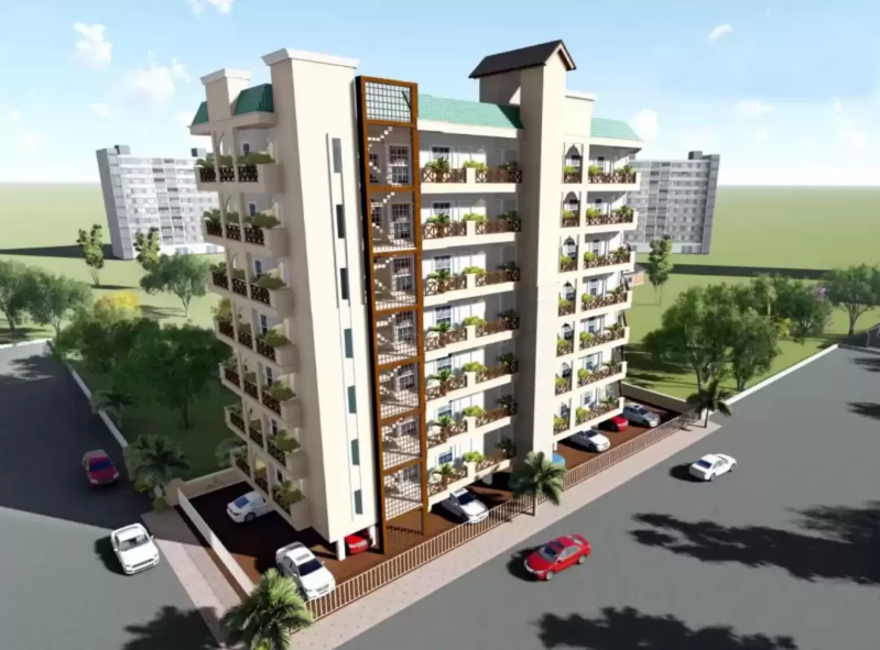 Modern 1, 2 BHK Apartments at Aviral Greens in Rajpur Road, Dehradun