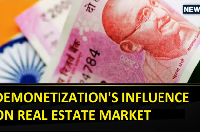 Demonetization's Influence on Real Estate Market
